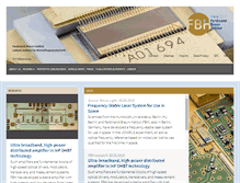 Tablet Screenshot of fbh-berlin.com